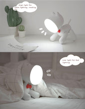 Load image into Gallery viewer, Baby Night Light, Cute Puppy Night Light for Kids, Soft Silicone Kids Night Light Rechargeable LED Touch Lamp, - For Babies and Toddlers - NEW IN CANADA | by BebeZar