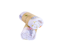 Load image into Gallery viewer, BebeZar Bamboo Baby Muslin Swaddle Blankets, Unisex Neutral Receiving Blankets Soft Silky Muslin Swaddle Blanket for Girls and Boys - 2 Packs, 110x120 cm