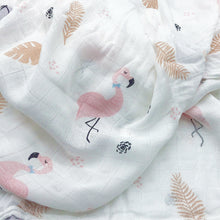 Load image into Gallery viewer, BebeZar 100% Bamboo Muslin Swaddle Blanket - 2 Packs 120x120 cm Square Nursery Swaddle Blanket - NEW IN CANADA