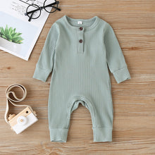 Load image into Gallery viewer, Long Sleeve Baby Romper