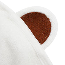 Load image into Gallery viewer, BebeZar 100% Organic Bamboo  Hooded Towel And Washcloth Set - Brown
